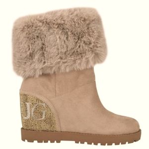 GUESS Women's Sole Wedge Boots